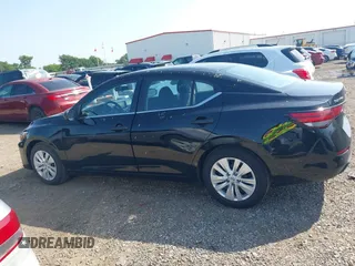 2025 Nissan Sentra S with VIN 3N1AB8BV7SY294790, listed as a IAAI auction lot 42218729 with 4,976 mi miles and . Bid and sale history available at DreamBid. Image 14.
