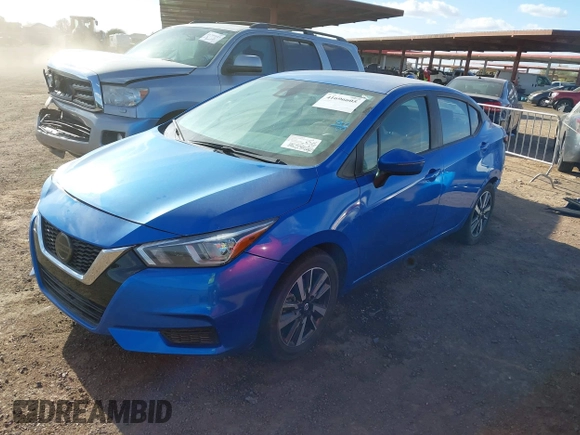 2021 Nissan Versa SV with VIN 3N1CN8EV1ML835604, listed as a IAAI auction lot 41696605 with 60,842 mi miles and . Bid and sale history available at DreamBid. Image 17.
