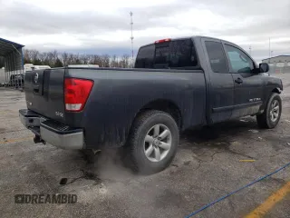 2010 Nissan Titan SE with VIN 1N6AA0CA9AN319565, listed as a Copart auction lot 44175775 with 214,303 mi miles and Salvage Title. Bid and sale history available at carsss.com. Image 3.