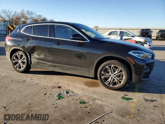 2020 BMW X2 sDrive28i with VIN WBXYH9C09L5P36280, listed as a Copart auction lot 69008942 with 57,925 mi miles. Bid and sale history available at carsss.com. Image 4.