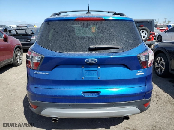 2017 Ford Escape SE with VIN 1FMCU0GD2HUA19806, listed as a Copart auction lot 76165064 with 97,697 mi miles and Salvage Title. Bid and sale history available at carsss.com. Image 6.