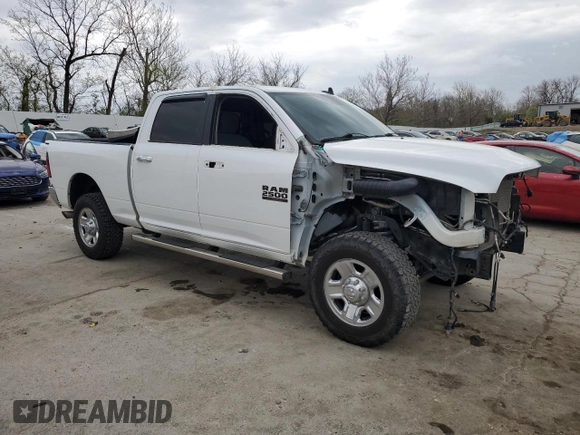 2018 Ram 2500 Lone Star with VIN 3C6UR5DL6JG204993, listed as a Copart auction lot 50364695 with 153,995 mi miles and Salvage title. Bid and sale history available at DreamBid. Image 4.