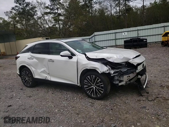 2023 Lexus RX 350 with VIN 2T2BAMCA8PC006271, listed as a Copart auction lot 50716235 with 24,899 mi miles and Salvage title. Bid and sale history available at DreamBid. Image 12.