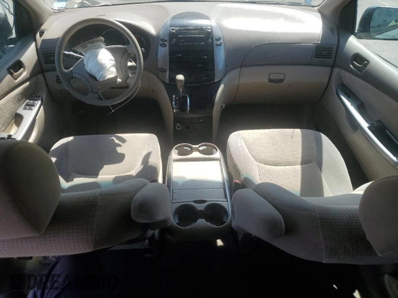 2006 Toyota Sienna CE with VIN 5TDZA23C16S566471, listed as a Copart auction lot 50001505 with 222,575 mi miles and Salvage Title. Bid and sale history available at DreamBid. Image 8.