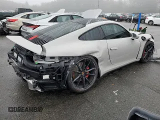 2024 Porsche 911 Carrera S with VIN WP0AB2A91RS220787, listed as a Copart auction lot 83363154 with 2,049 mi miles and Salvage Title. Bid and sale history available at carsss.com. Image 3.