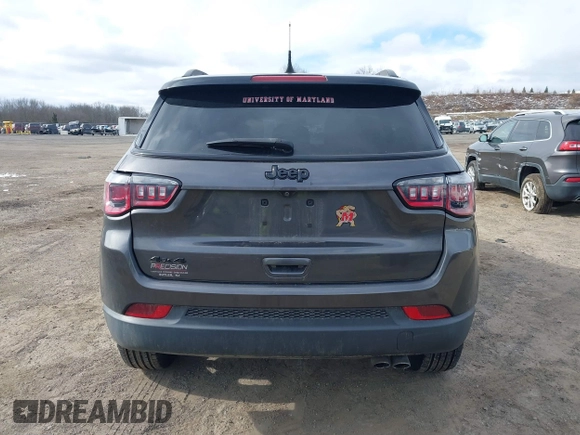 2019 Jeep Compass Latitude with VIN 3C4NJDBB4KT593022, listed as a IAAI auction lot 41627841 with 69,443 mi miles and . Bid and sale history available at DreamBid. Image 16.
