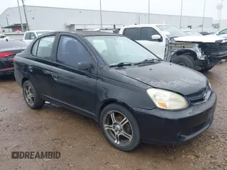 2003 Toyota ECHO with VIN JTDBT123735044016, listed as a IAAI auction lot 41462421 with 245,592 mi miles. Bid and sale history available at carsss.com. Image 1.