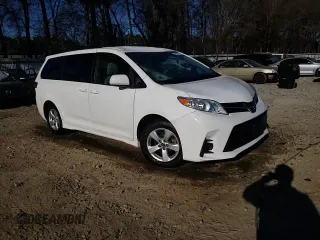 2019 Toyota Sienna LE Auto Access Seat with VIN 5TDKZ3DC8KS017441, listed as a Copart auction lot 46827085 with 61,948 mi miles and Salvage Title. Bid and sale history available at DreamBid. Image 14.