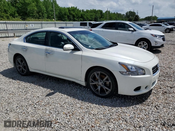 2014 Nissan Maxima SV with VIN 1N4AA5AP6EC912301, listed as a Copart auction lot 55234015 with Not provided miles and Clean title. Bid and sale history available at DreamBid. Image 4.