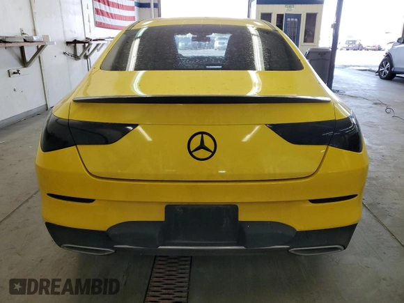 2020 Mercedes-Benz CLA 250 with VIN WDD5J4GB6LN059245, listed as a Copart auction lot 53980555 with 53,927 mi miles and Salvage Title. Bid and sale history available at DreamBid. Image 6.