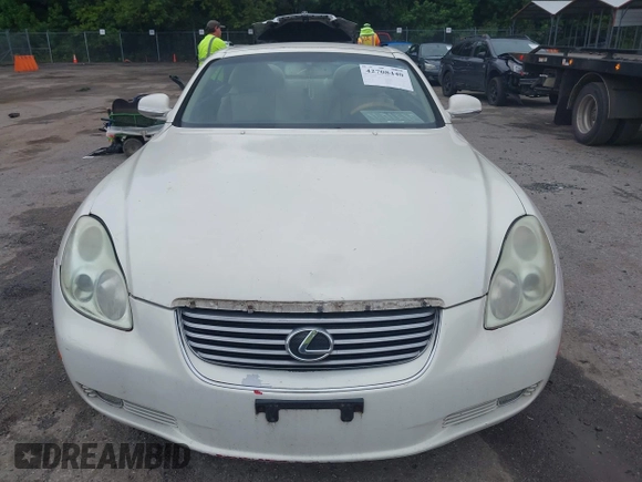 2004 Lexus SC 430 with VIN JTHFN48Y340050845, listed as a IAAI auction lot 42708440 with 129,493 mi miles and . Bid and sale history available at DreamBid. Image 12.