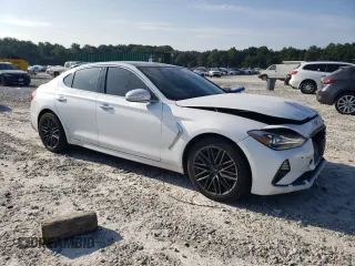 2019 Genesis G70 2.0T Advanced with VIN KMTG34LA0KU012485, listed as a Copart auction lot 66610994 with 73,941 mi miles and Salvage Title. Bid and sale history available at carsss.com. Image 4.