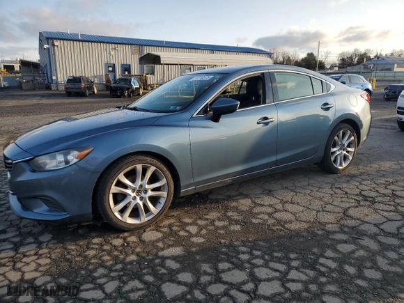 2015 Mazda Mazda6 i Touring with VIN JM1GJ1V59F1192401, listed as a Copart auction lot 51210575 with 171,428 mi miles and Salvage Title. Bid and sale history available at carsss.com. Image 1.