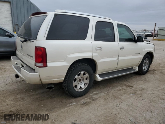 2002 Cadillac Escalade z VIN 1GYEK63N82R235118, wystawiony jako Copart lot #82691054 z przebiegiem 196 955 mil mil oraz Szkoda całkowita • Salvage title. Historia ofert i sprzedaży dostępna na DreamBid. Obrazek 3.