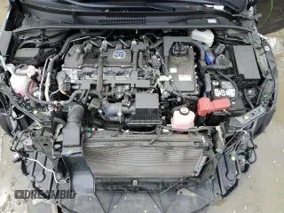 2021 Toyota Corolla Hybrid LE with VIN JTDEAMDE1MJ002887, listed as a Copart auction lot 53092595 with 65,547 mi miles and Salvage Title. Bid and sale history available at carsss.com. Image 11.