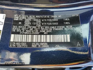 2020 Lexus RX with VIN 2T2YGMDA3LC049997, listed as a Copart auction lot 74929424 with 37,090 mi miles and Salvage Title. Bid and sale history available at carsss.com. Image 13.