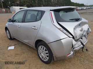 2016 Nissan LEAF S with VIN 1N4AZ0CP2GC301712, listed as a IAAI auction lot 41929753 with 67,265 mi miles. Bid and sale history available at carsss.com. Image 3.