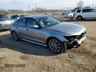 2018 Audi A6 Premium Plus with VIN WAUG8AFC6JN100524, listed as a Copart auction lot 72943342 with 25,803 mi miles. Bid and sale history available at carsss.com. Image 4.
