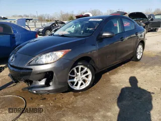 2012 Mazda 3 s Touring with VIN JM1BL1V59C1503499, listed as a Copart auction lot 47689635 with 99,291 mi miles and Salvage Title. Bid and sale history available at carsss.com. Image 1.