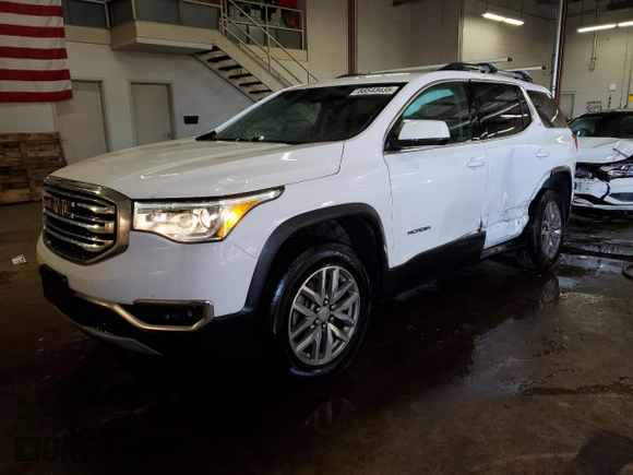 2017 GMC Acadia SLE with VIN 1GKKNSLA2HZ287993, listed as a Copart auction lot 88543435 with 95,505 mi miles and Salvage Title. Bid and sale history available at carsss.com. Image 1.