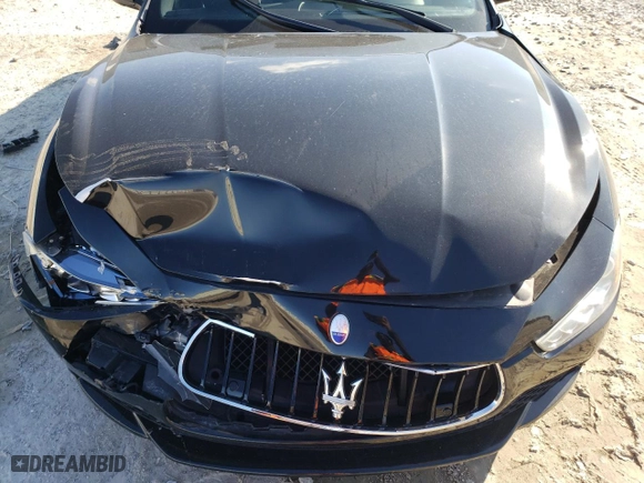 2017 Maserati Ghibli with VIN ZAM57XSA9H1230217, listed as a Copart auction lot 46239165 with NaN miles and Salvage Title. Bid and sale history available at carsss.com. Image 13.
