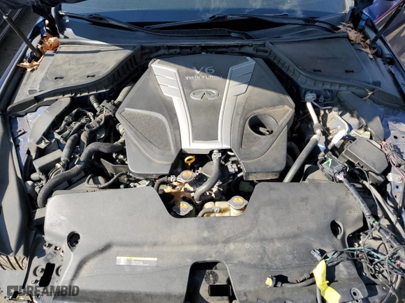 2018 Infiniti Q50 3.0t SPORT with VIN JN1EV7AR7JM434118, listed as a Copart auction lot 43505525 with NaN miles and Salvage Title. Bid and sale history available at carsss.com. Image 11.