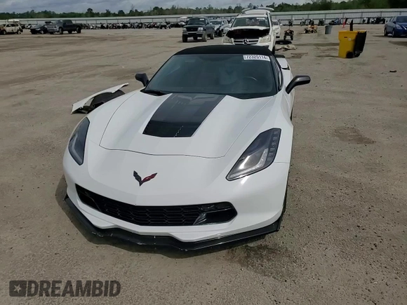 2016 Chevrolet Corvette Z51 2LT with VIN 1G1YK3D75G5122610, listed as a Copart auction lot 72325114 with 29,159 mi miles and Clean Title. Bid and sale history available at carsss.com. Image 11.