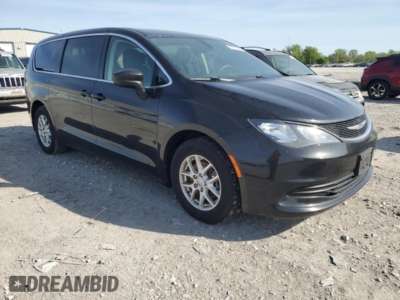 2017 Chrysler Pacifica Touring with VIN 2C4RC1DG5HR516397, listed as a Copart auction lot 53685085 with 181,210 mi miles and Salvage Title. Bid and sale history available at DreamBid. Image 4.