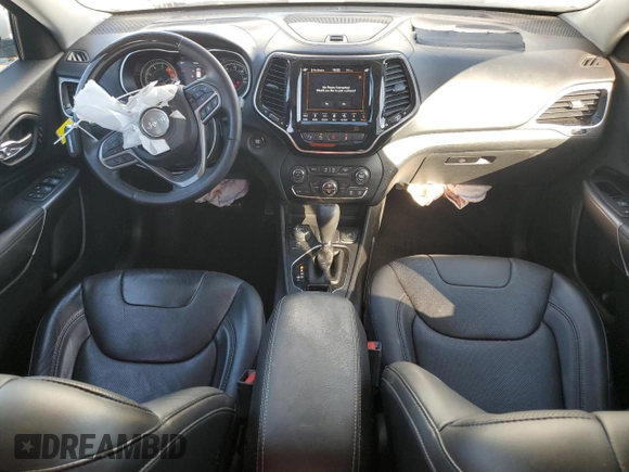 2019 Jeep Cherokee Overland with VIN 1C4PJMJN1KD269004, listed as a Copart auction lot 79611944 with 52,076 mi miles and Salvage title. Bid and sale history available at DreamBid. Image 8.