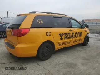 2006 Toyota Sienna LE with VIN 5TDBA23C06S057070, listed as a Copart auction lot 52540265 with 278,454 mi miles and Salvage Title. Bid and sale history available at DreamBid. Image 3.