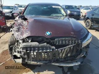 2020 BMW 7 Series 740i with VIN WBA7T2C05LCD70988, listed as a Copart auction lot 63090583 with 0 mi miles. Bid and sale history available at carsss.com. Image 5.