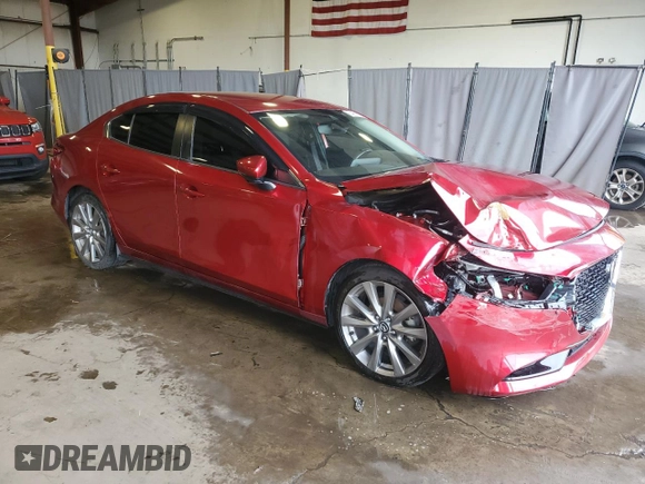 2019 Mazda 3 Preferred with VIN JM1BPACL2K1108455, listed as a Copart auction lot 64469525 with 85,736 mi miles and Salvage title. Bid and sale history available at DreamBid. Image 4.