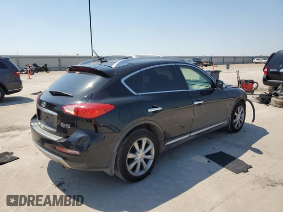 2017 Infiniti QX50 with VIN JN1BJ0RPXHM384740, listed as a Copart auction lot 51159765 with 129,516 mi miles and Salvage title. Bid and sale history available at DreamBid. Image 3.