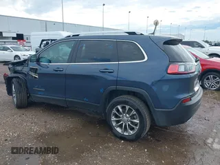2021 Jeep Cherokee Latitude Lux with VIN 1C4PJLMX2MD107165, listed as a IAAI auction lot 42456893 with 62,625 mi miles and . Bid and sale history available at DreamBid. Image 3.