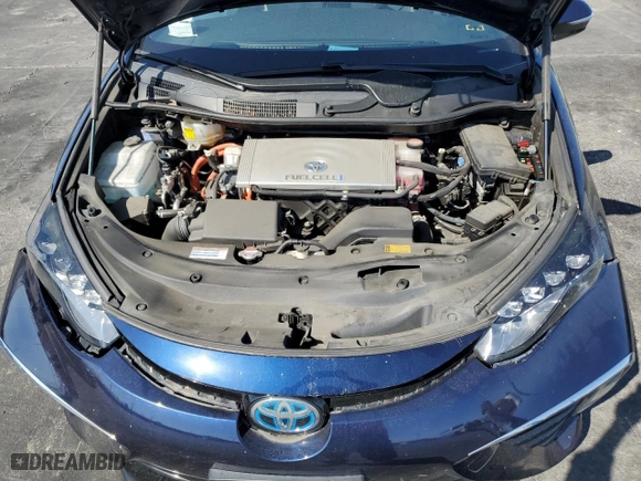2017 Toyota Mirai with VIN JTDBVRBD6HA003330, listed as a Copart auction lot 73846344 with 65,509 mi miles and Salvage Title. Bid and sale history available at carsss.com. Image 12.