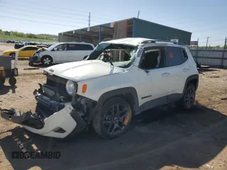 2021 Jeep Renegade Latitude с VIN ZACNJDBB3MPM38405, выставлен на аукционе Copart как лот 57066995 с пробегом Не указан миль и Списание • Salvage title. История ставок и продаж доступна на DreamBid. Изображение 1.