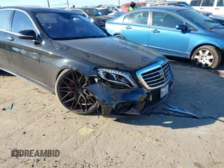 2015 Mercedes-Benz S-Class S 550 with VIN WDDUG8CB0FA077923, listed as a IAAI auction lot 41337033 with 121,957 mi miles. Bid and sale history available at carsss.com. Image 6.