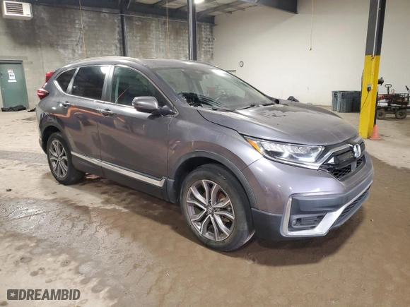 2020 Honda CR-V Touring with VIN 2HKRW2H9XLH626490, listed as a Copart auction lot 48414165 with 0 mi miles and Salvage Title. Bid and sale history available at carsss.com. Image 4.