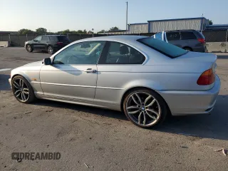 2002 BMW 3 Series 325Ci z VIN WBABN33462PG59754, wystawiony jako Copart lot #56174855 z przebiegiem 107 195 mil mil oraz Czysty tytuł • Clean title. Historia ofert i sprzedaży dostępna na DreamBid. Obrazek 2.