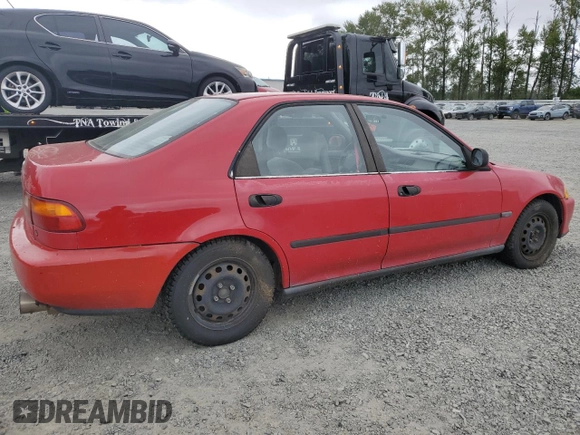 1995 Honda Civic DX z VIN 1HGEG8641SL036180, wystawiony jako Copart lot #61145265 z przebiegiem 241 211 mil mil oraz Czysty tytuł • Clean title. Historia ofert i sprzedaży dostępna na DreamBid. Obrazek 3.