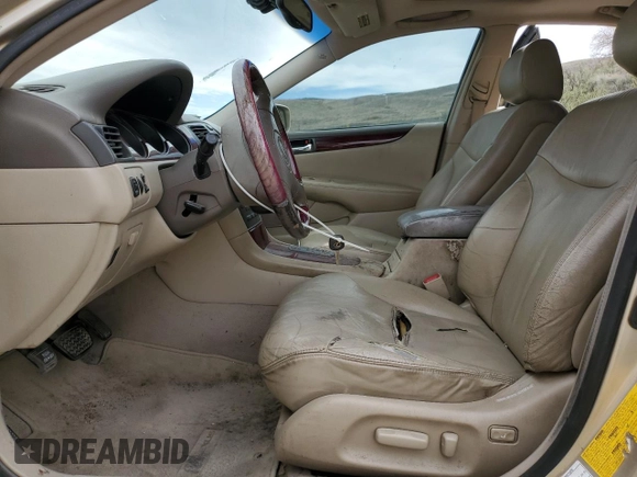 2003 Lexus ES 300 with VIN JTHBF30G330137300, listed as a Copart auction lot 52450735 with 204,219 mi miles and Clean Title. Bid and sale history available at DreamBid. Image 7.