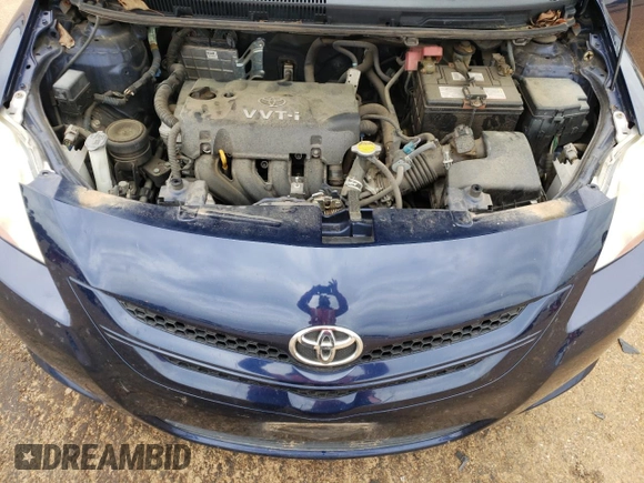 2008 Toyota Yaris with VIN JTDBT923484016654, listed as a Copart auction lot 51932125 with 138,890 mi miles and Salvage Title. Bid and sale history available at DreamBid. Image 11.