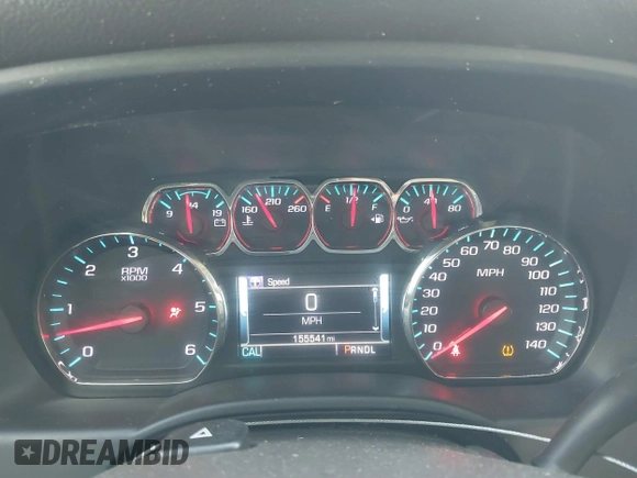 2017 Chevrolet Silverado 1500 LTZ with VIN 3GCPCSEC6HG146995, listed as a IAAI auction lot 41562340 with 155,541 mi miles and . Bid and sale history available at DreamBid. Image 7.