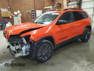 2021 Jeep Cherokee 80th Anniversary with VIN 1C4PJMMN4MD142410, listed as a Copart auction lot 62061165 with 81,453 mi miles and Salvage title. Bid and sale history available at DreamBid. Image 1.