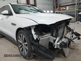 2018 Jaguar F-Pace 25t Prestige with VIN SADCK2FX3JA322638, listed as a IAAI auction lot 41935053 with 108,921 mi miles and . Bid and sale history available at DreamBid. Image 6.