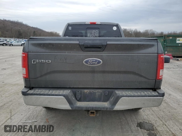 2015 Ford F-150 XLT with VIN 1FTEX1EP4FFC89967, listed as a Copart auction lot 50728835 with 154,528 mi miles and Salvage Title. Bid and sale history available at DreamBid. Image 6.