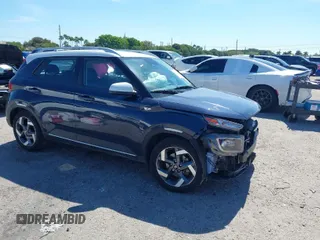 2023 Hyundai Venue SEL with VIN KMHRC8A34PU232220, listed as a IAAI auction lot 41699038 with 40,759 mi miles and . Bid and sale history available at carsss.com. Image 1.