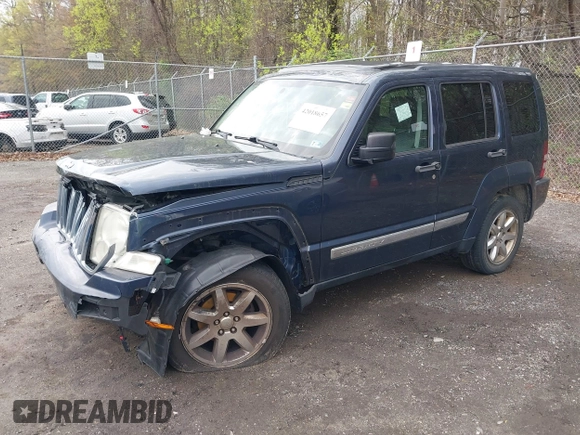 2008 Jeep Liberty Limited with VIN 1J8GN58K88W176332, listed as a IAAI auction lot 42018657 with 195,429 mi miles and . Bid and sale history available at carsss.com. Image 17.