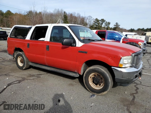 2003 Ford Excursion Special Serv z VIN 1FMSU41P43EC80167, wystawiony jako Copart lot #48924155 z przebiegiem 222 184 mil mil oraz Szkoda całkowita • Salvage title. Historia ofert i sprzedaży dostępna na DreamBid. Obrazek 4.