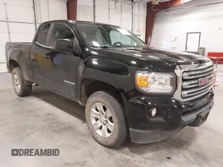 2016 GMC Canyon 4WD SLE with VIN 1GTH6CE37G1363843, listed as a IAAI auction lot 41725215 with 38,762 mi miles. Bid and sale history available at carsss.com. Image 1.